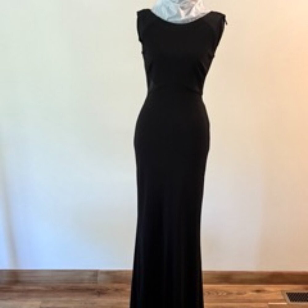 White House Black Market Black Formal Dress, Size 2P - Picture 3 of 15